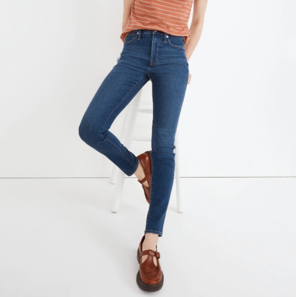 Madewell 10' High Rise Skinny Denim Jeans